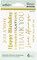 Spellbinders Glimmer Hot Foil Plate-Essential Glimmer Sentiments